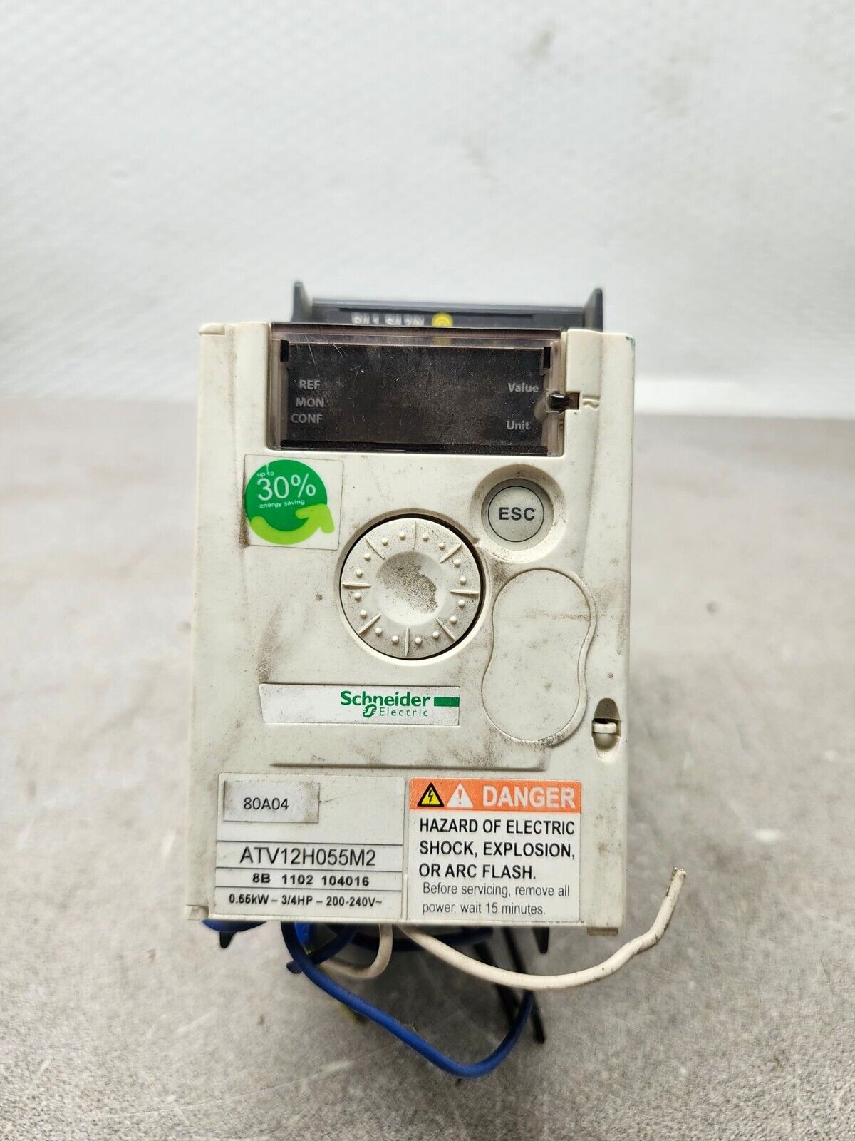 USED SCHNEIDER INVERTER ATV12H055M2