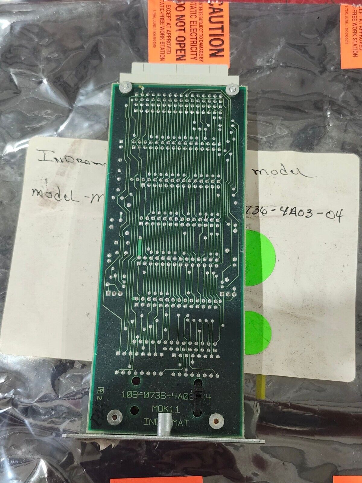 USED INDRAMAT MOK 11 MODULE CLM01.2/CLM01.3 BOARD 109-0736-4A03-04