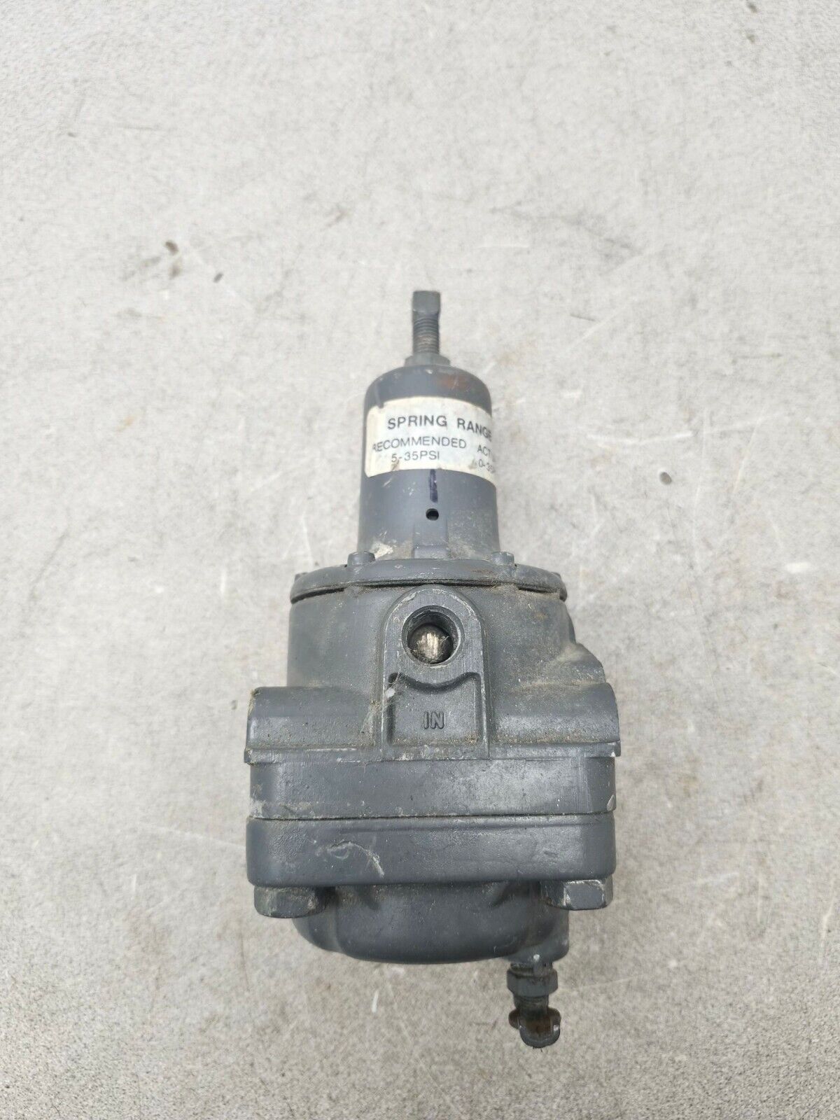 USED FISHER PRESSURE REGULATOR 67AF R/224 5-92