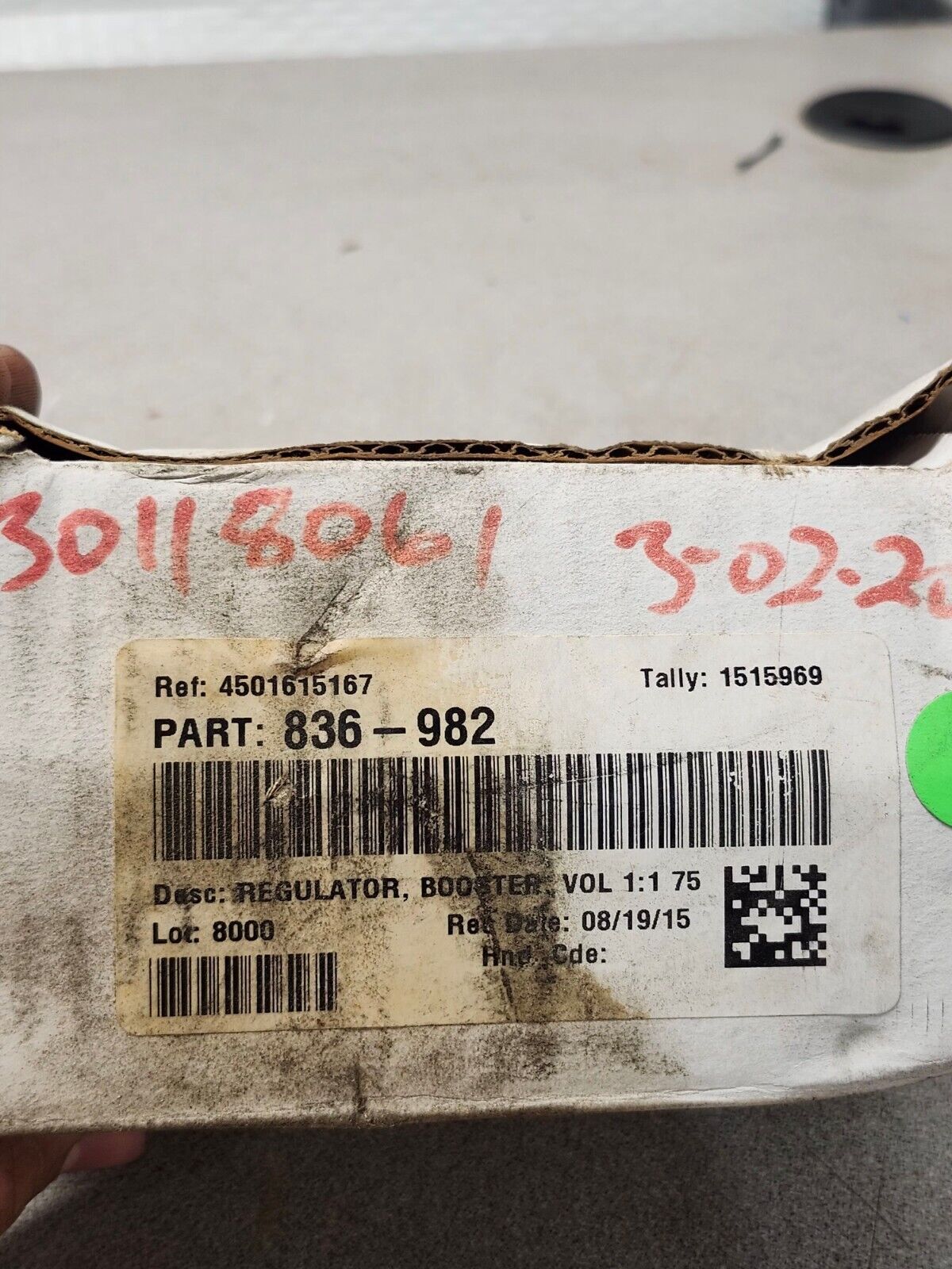 NEW IN BOX BELLOFRAM PRESSURE REGULATOR 962-268-000