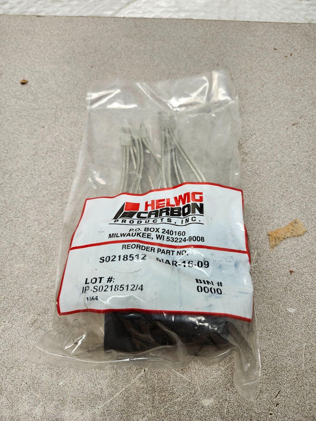 NEW IN BAG LOT 6 Helwig Carbon Motor Brushes S0218512