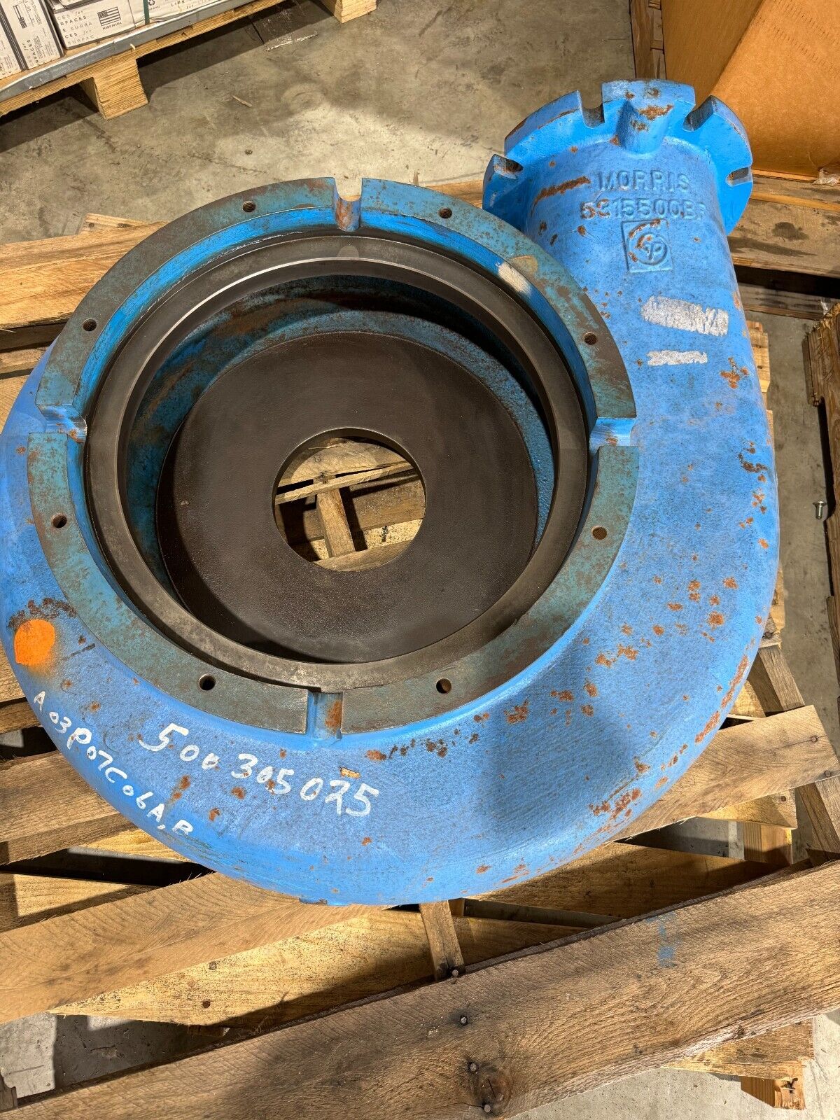 NEW GOULDS / MORRIS 8" DISCHARGE SLURRY PUMP CASING 5315500BF