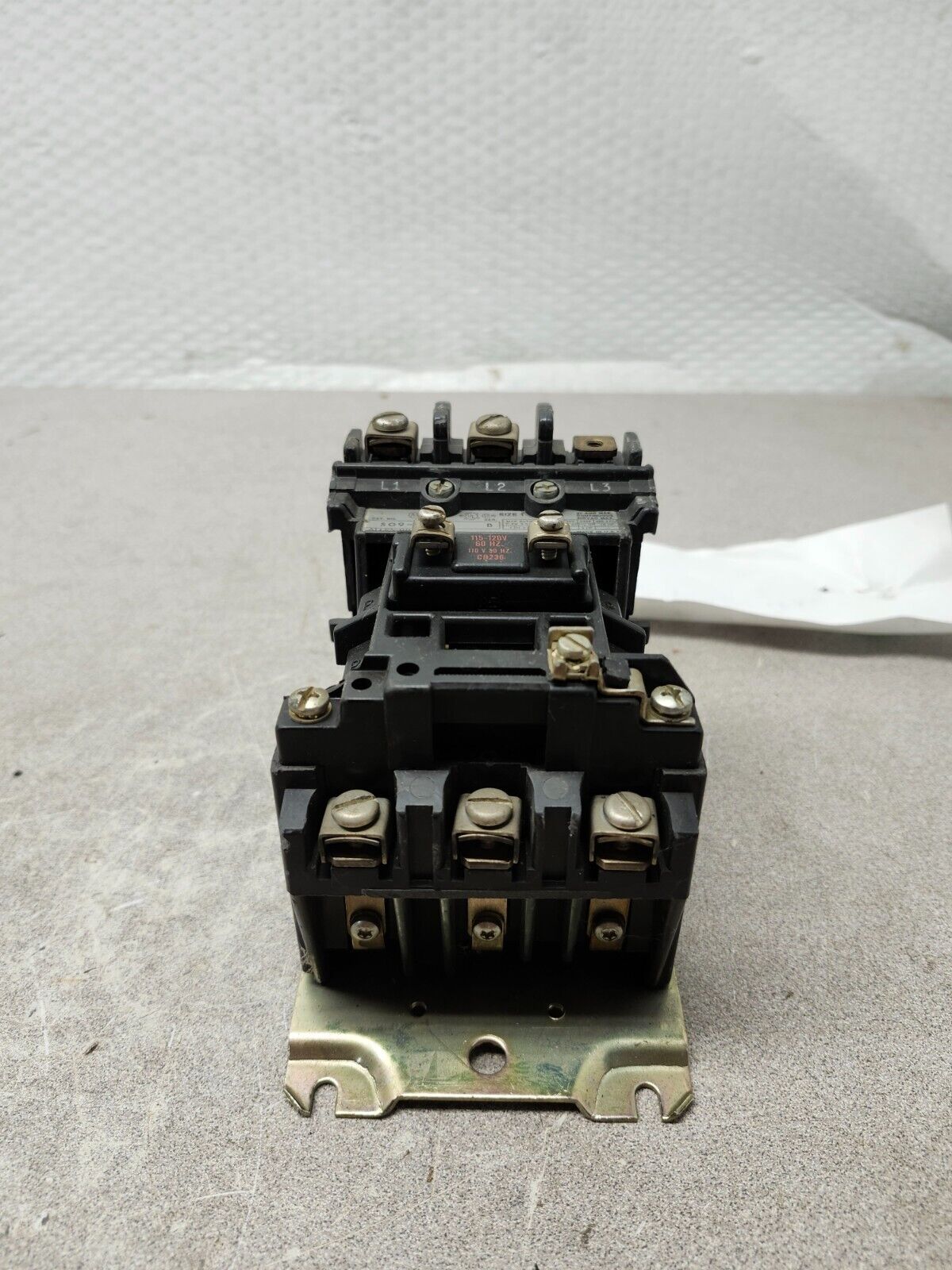 USED ALLEN BRADLY Motor Starter SIZE 0 509-B0D