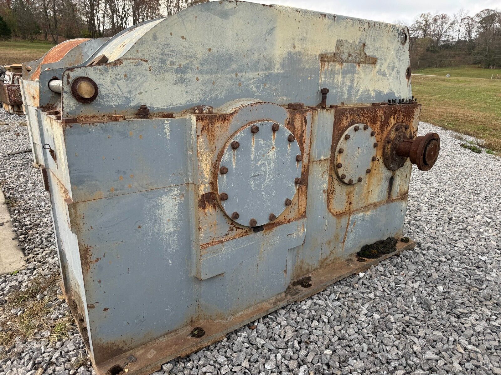 USED FALK ENCLOSED GEAR DRIVE SPEED REDUCER 38.59 RATIO 2180YN2