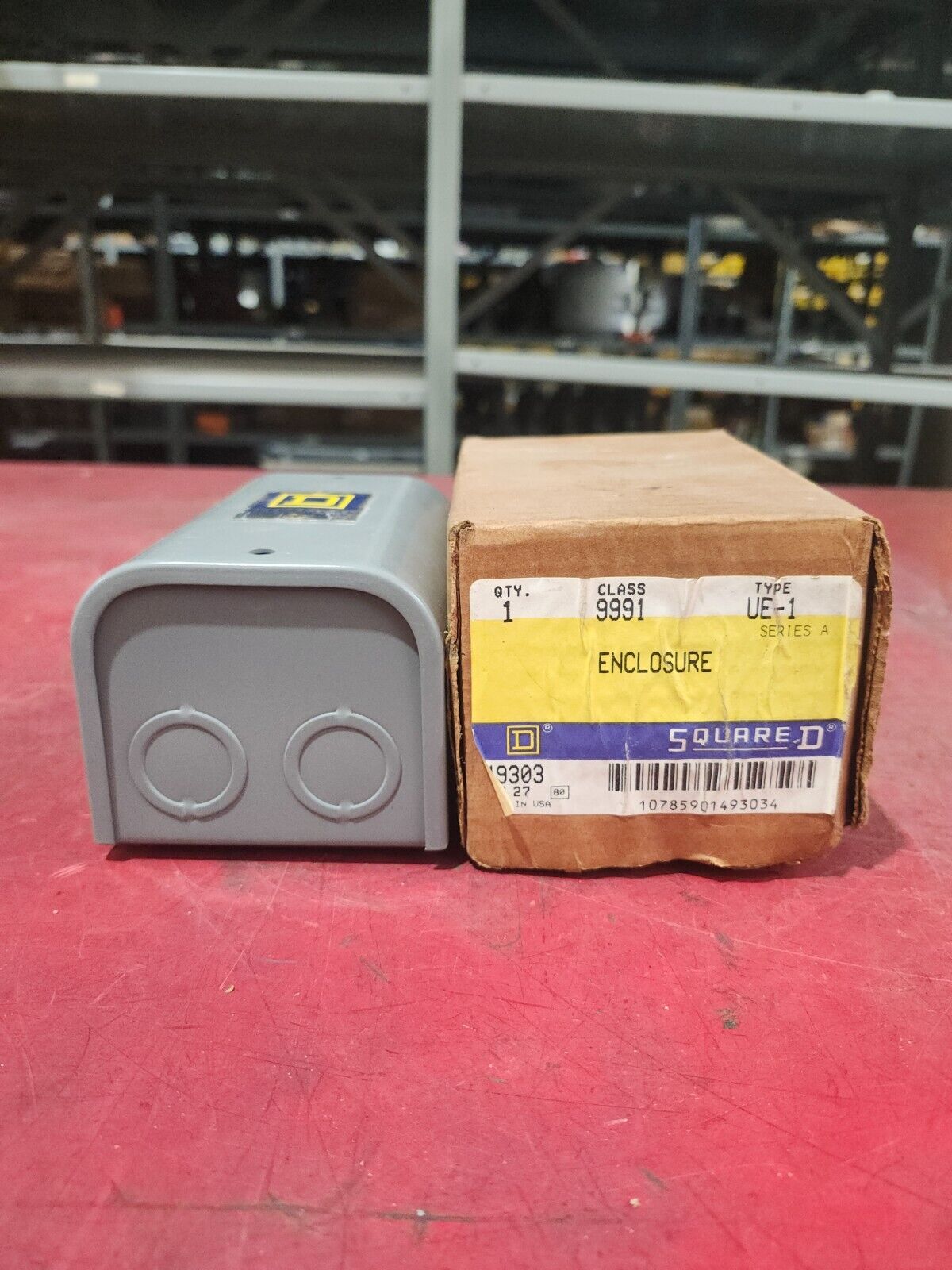NEW IN BOX SQUARE D ENCLOSURE 9991 UE-1