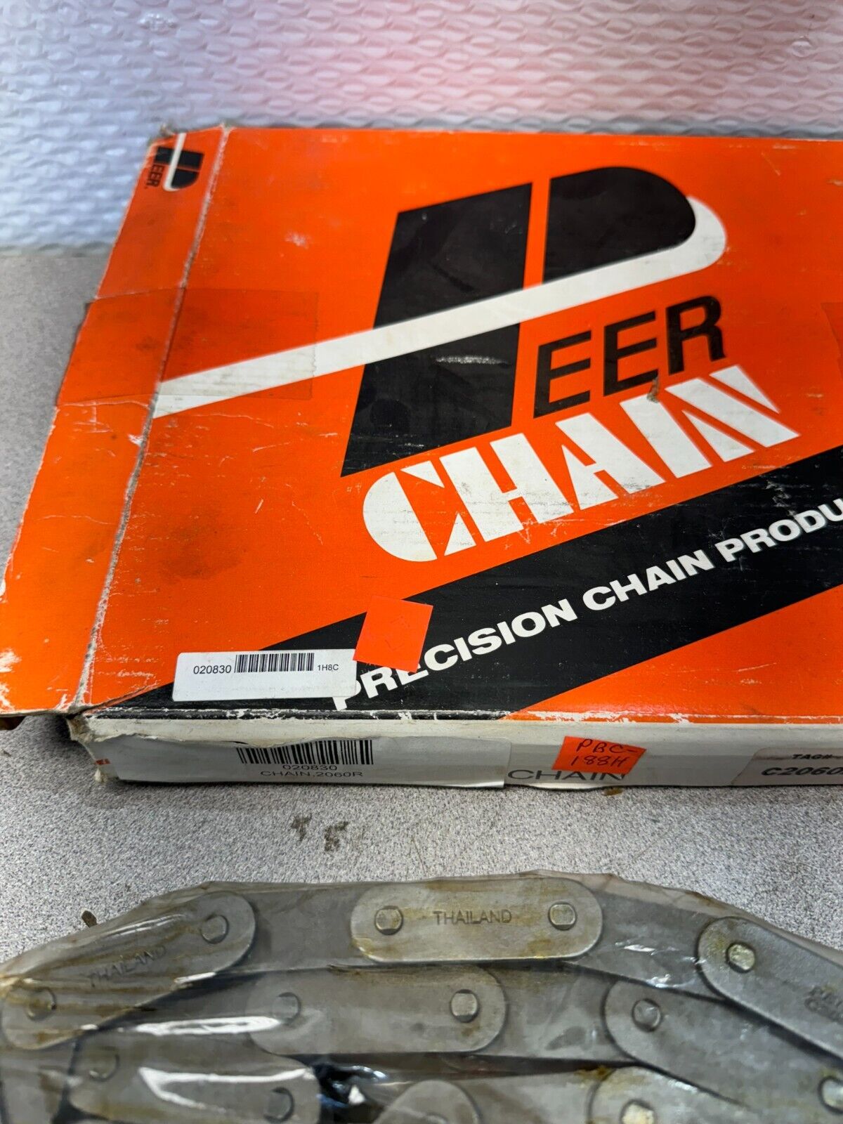 NEW IN BOX PEER 10FT. ROLL ROLLER CHAIN C2060R X 10FT .094