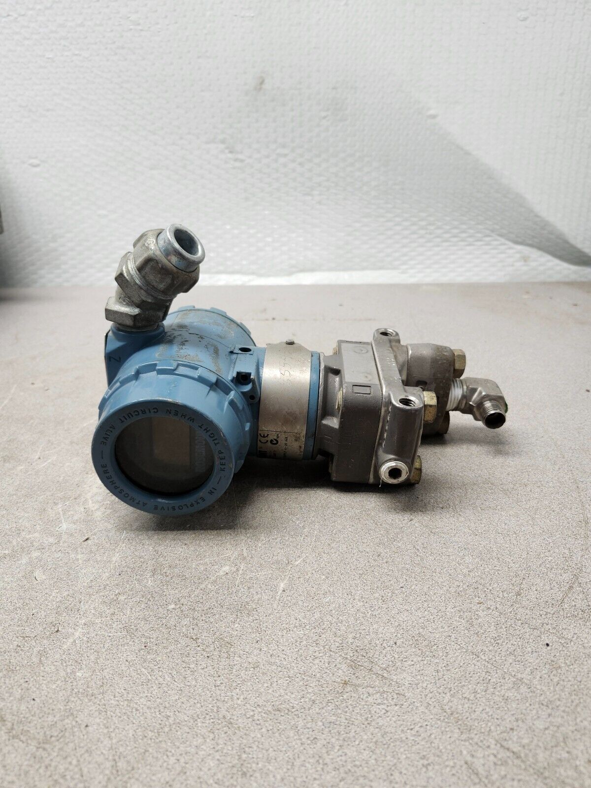 USED Rosemount Pressure Transmitter 275 Psi 03031-0060-0003 Rev. F