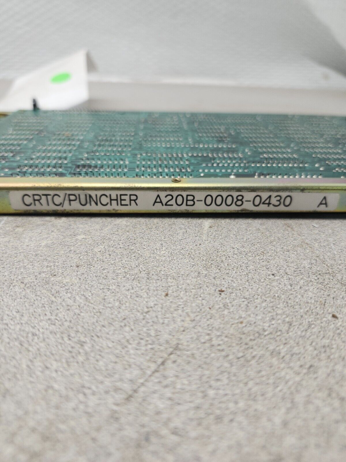 USED FANUC CIRCUIT BOARD CRTC/PUNCHER A20B-0008-0430 A