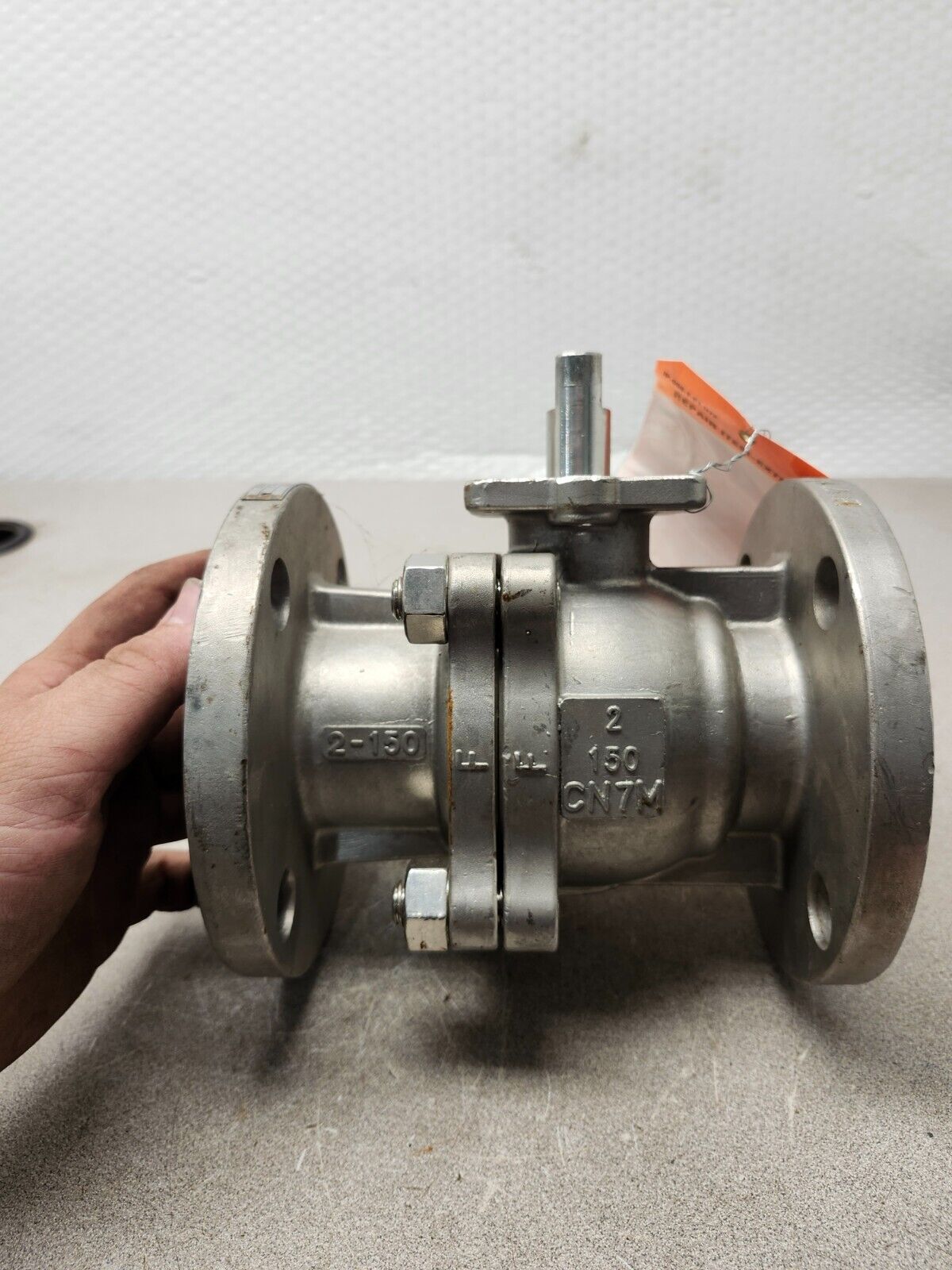 USED Warren Ball Valve 2'' Class 150 CWP 230Psig @ 100°F F15FFJ2