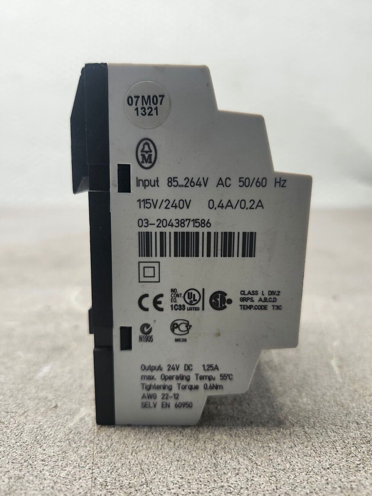 USED MOELLER POWER RELAY EASY 400-P0W 03-2043871586