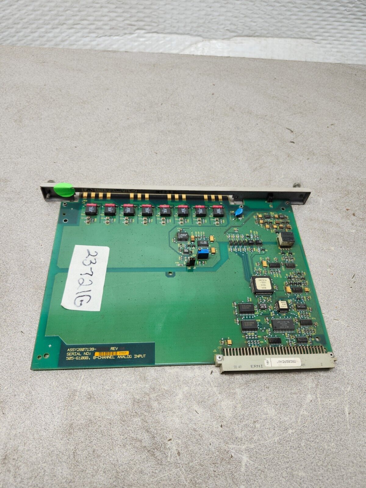 PREOWNED SIEMENS 8 CHANNEL ANALOG INPUT 505-6108B