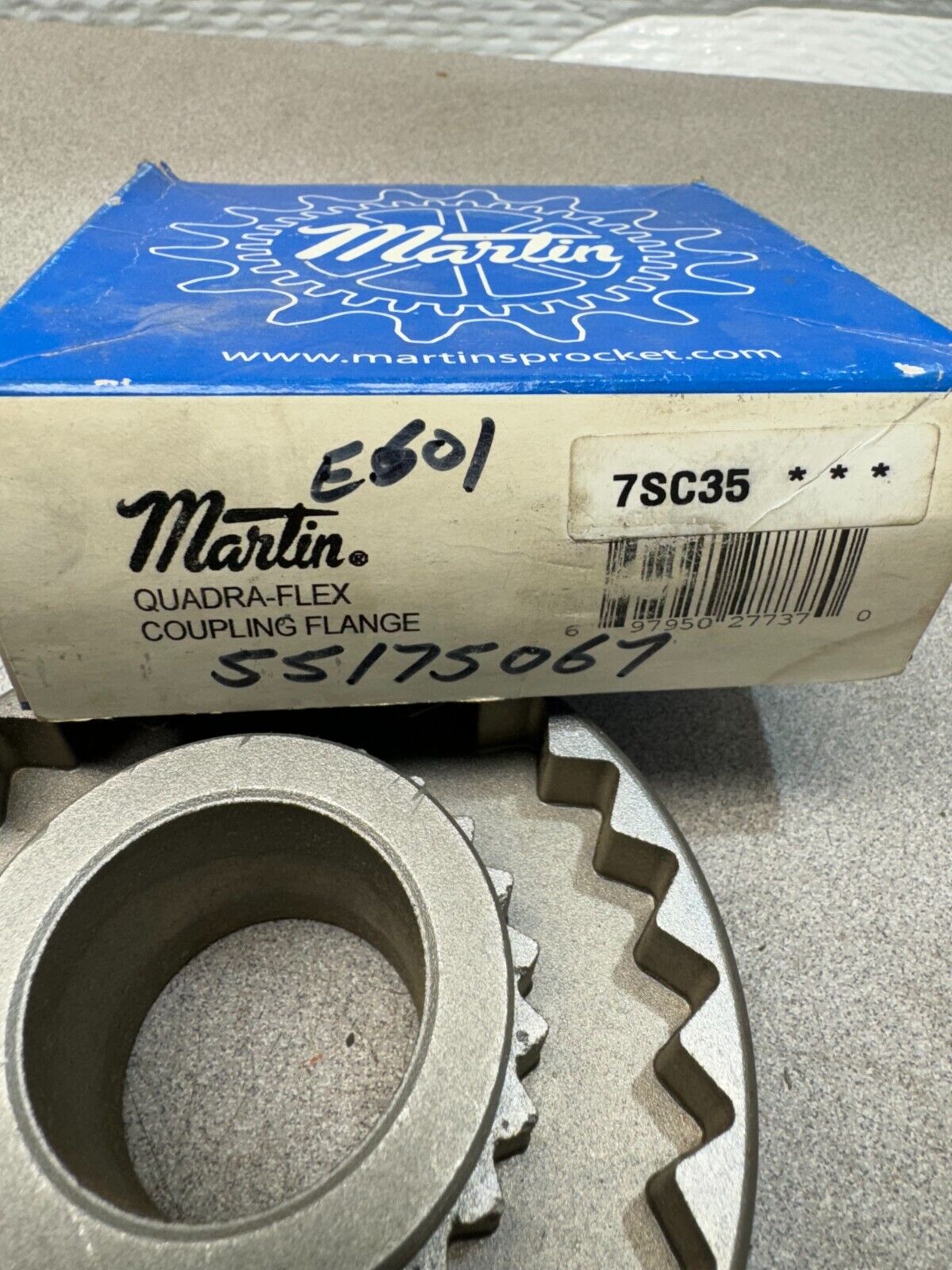 NEW IN BOX MARTIN QUADRA-FLEX COUPLING FLANGE 7SC35