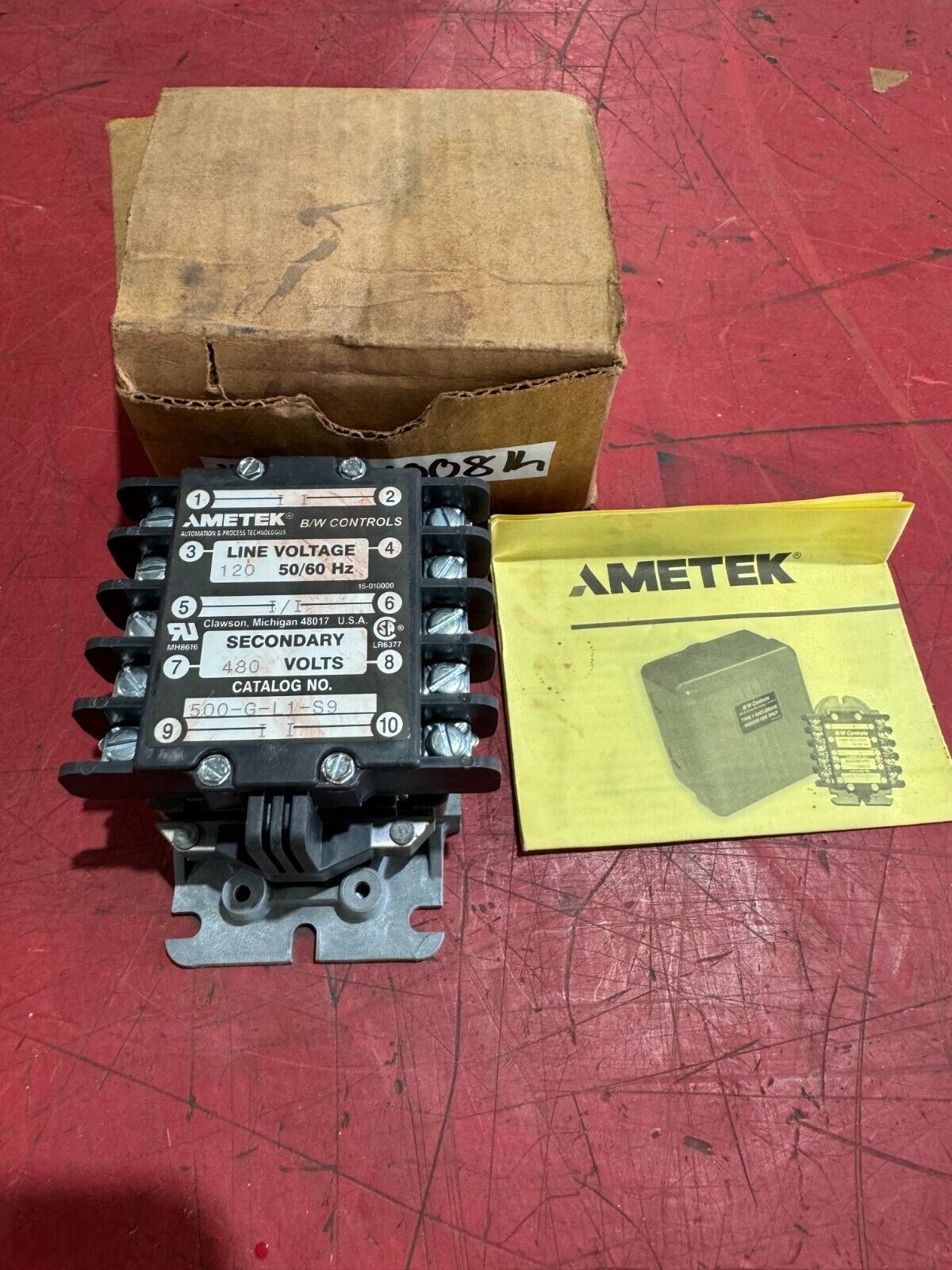 NEW IN BOX AMETEK LIQUID LEVEL CONTROL 1500 500-G-L1-S9