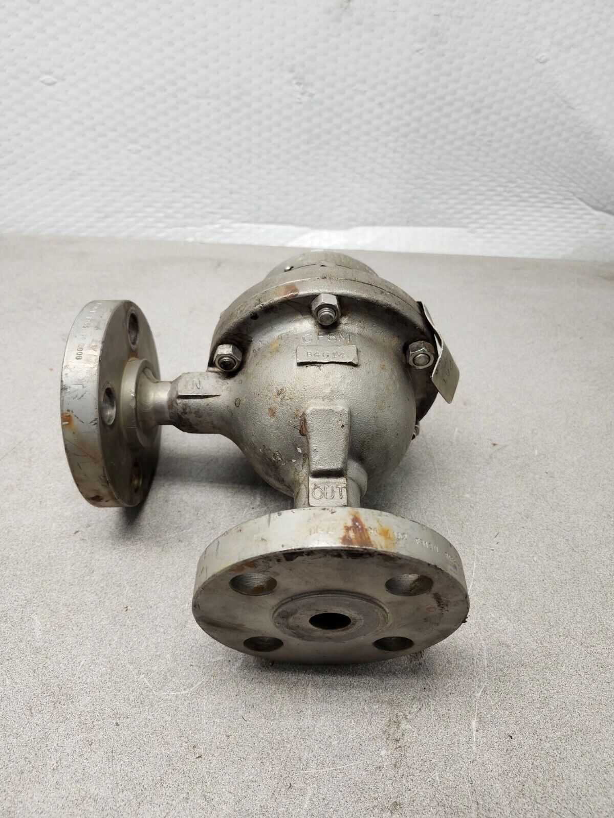 USED Kates Stainless Flow Control Valve FB33S-BFM