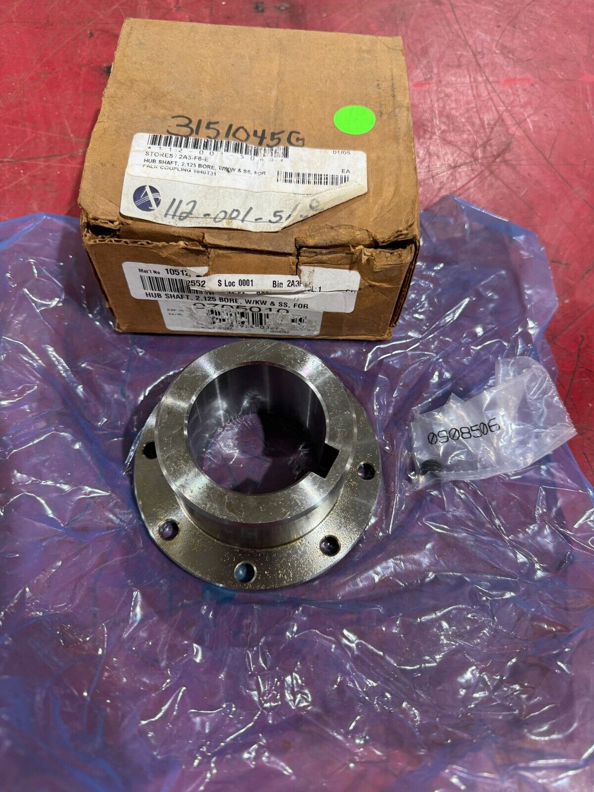 NEW FALK 1040T31 HUB 2.1250 BORE 0705010