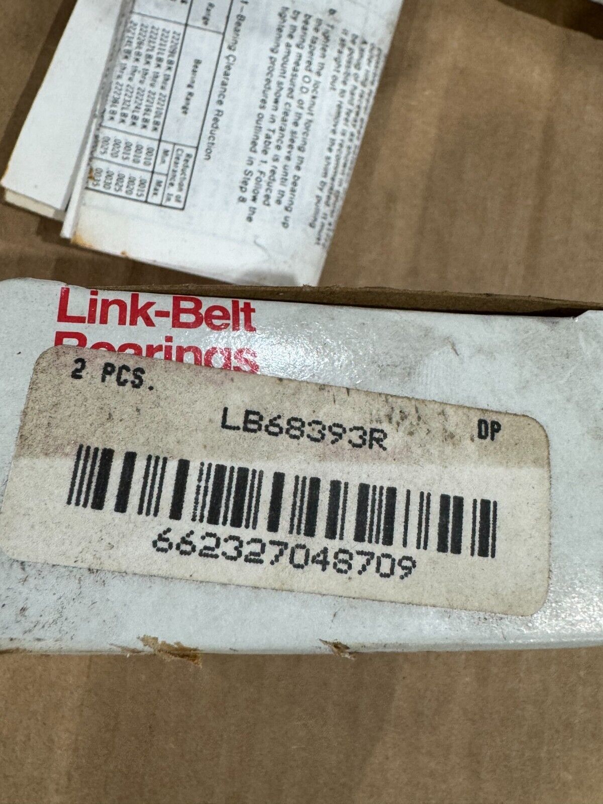 NEW LINK-BELT 2-7/16" PILLOW BLOCK BEARING PLB6839R / 22215LBK/W33/C3 & SEALS