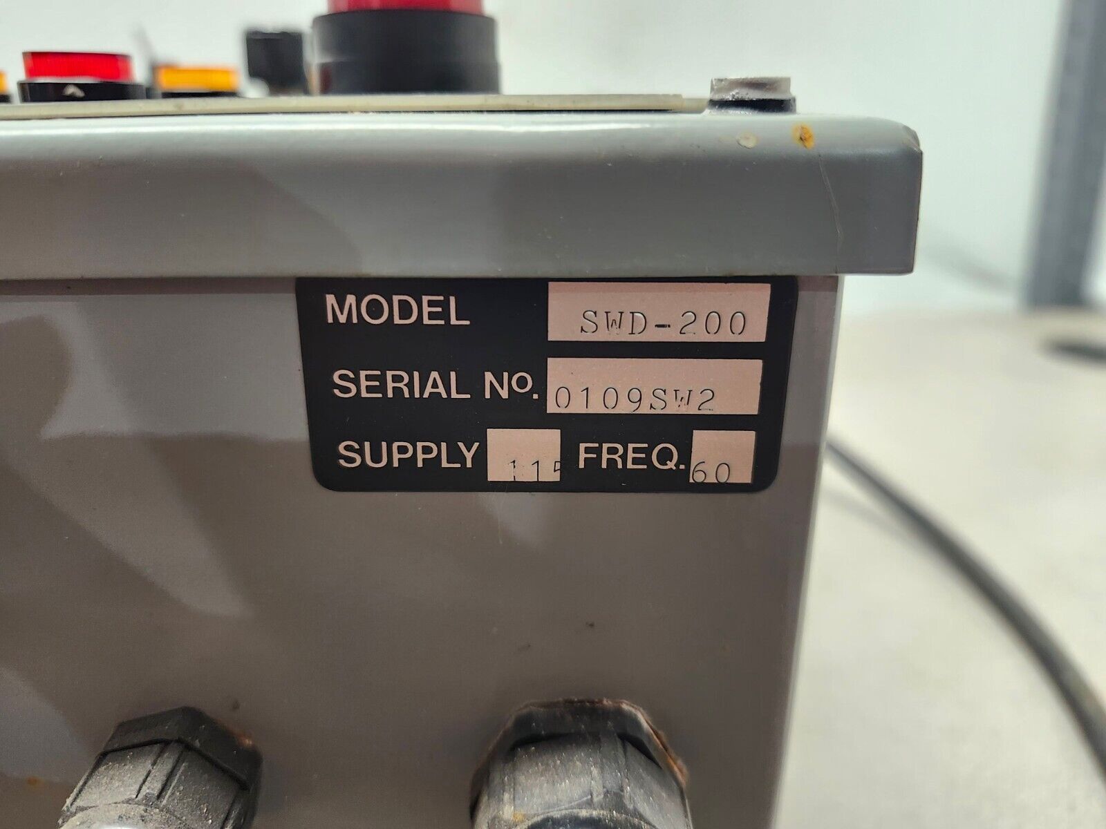 USED AUTOMATION TECHNOLOGY DETECTOR MODEL SWD-200