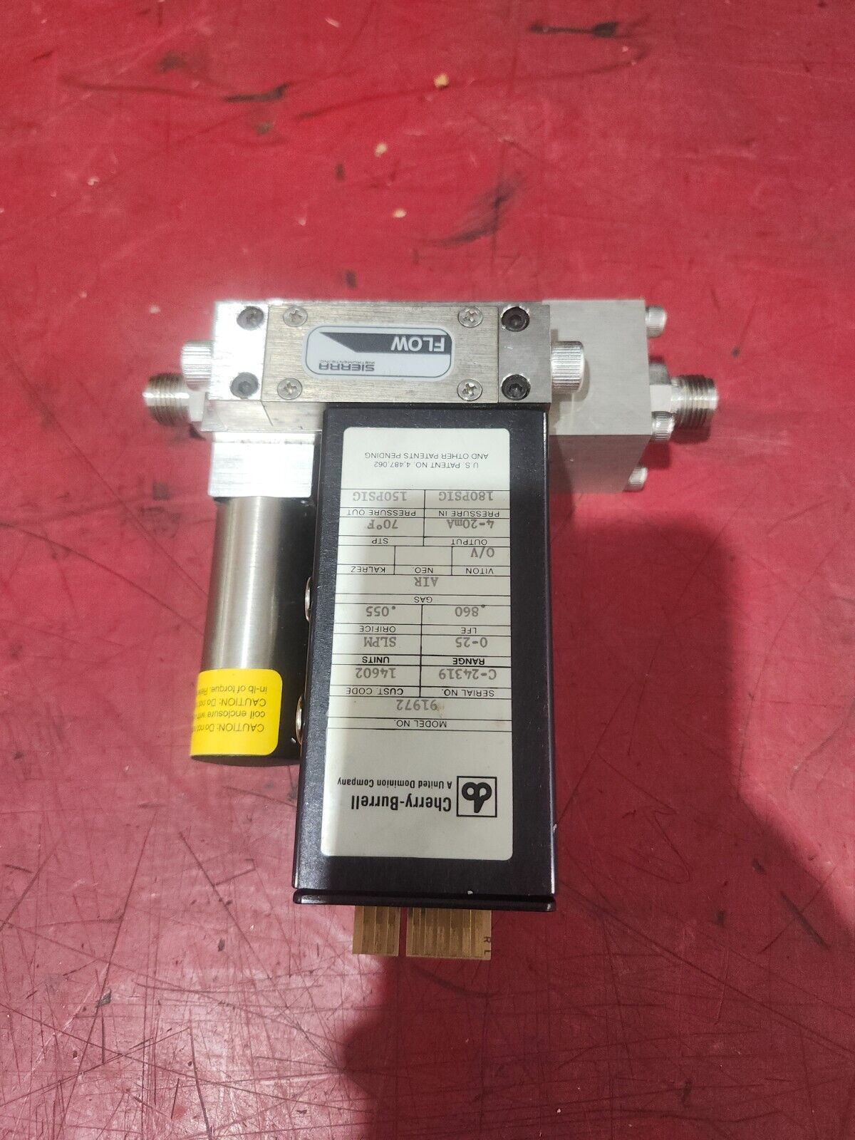 NEW IN BOX SIERRA CHERRY-BURRELL AIR FLOW CONTROLLER 91972 C-24319