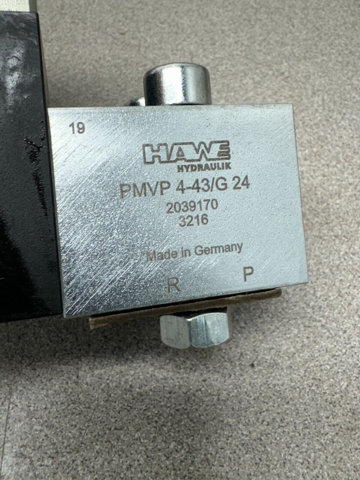 NEW HAWE Pressure Limiting Valve PMVP 4-43/G24