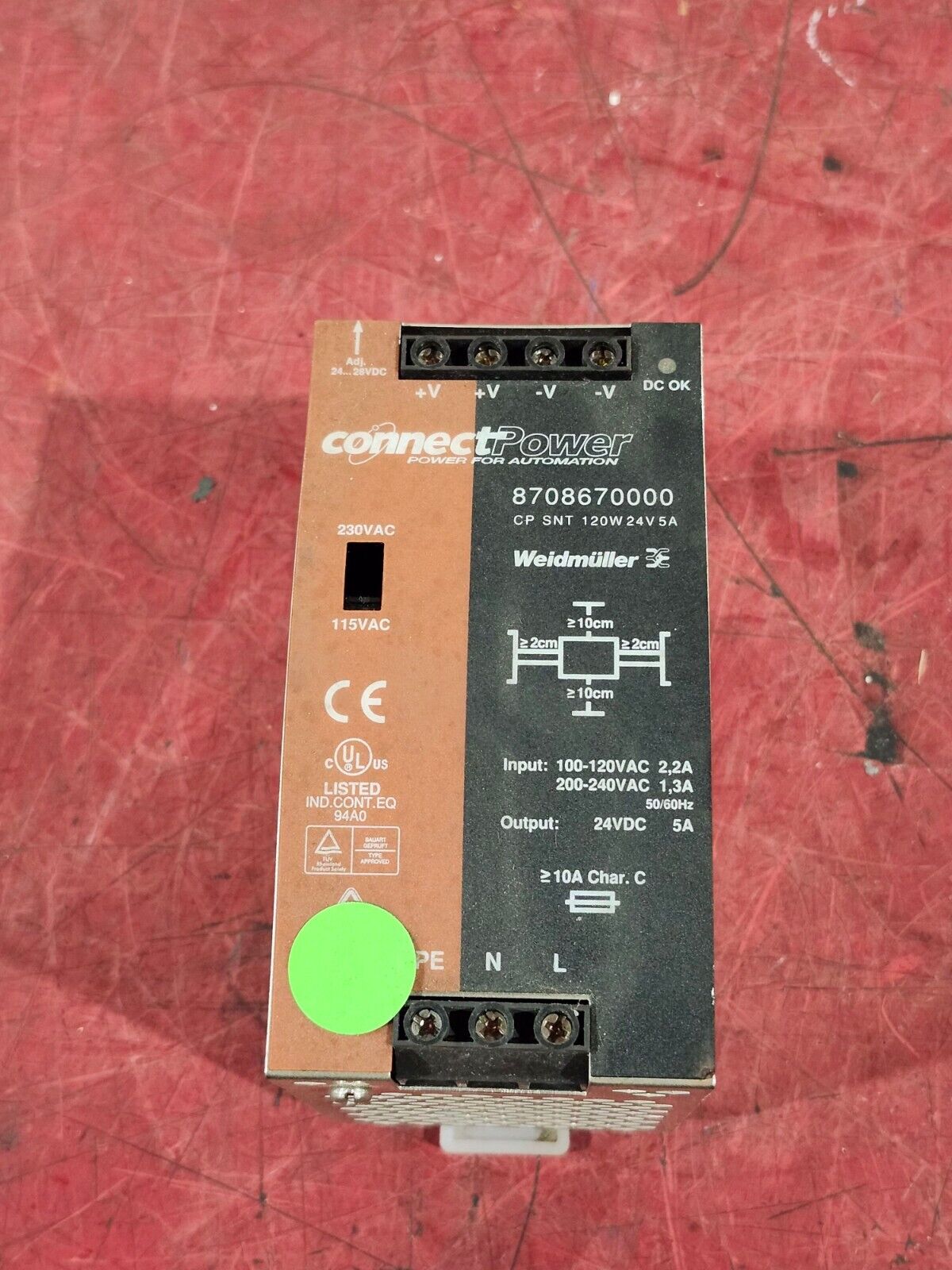 USED CONNECT POWER 8708670000 POWER SUPPLY