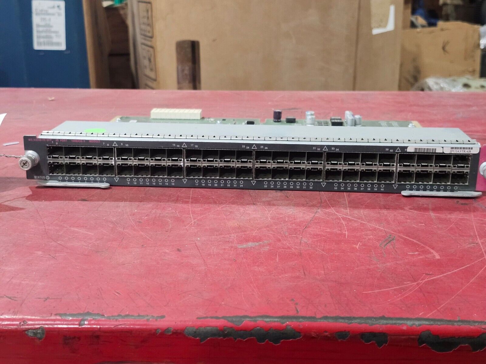 USED CISCO PANEL WS-X4248-FE-SFP V05