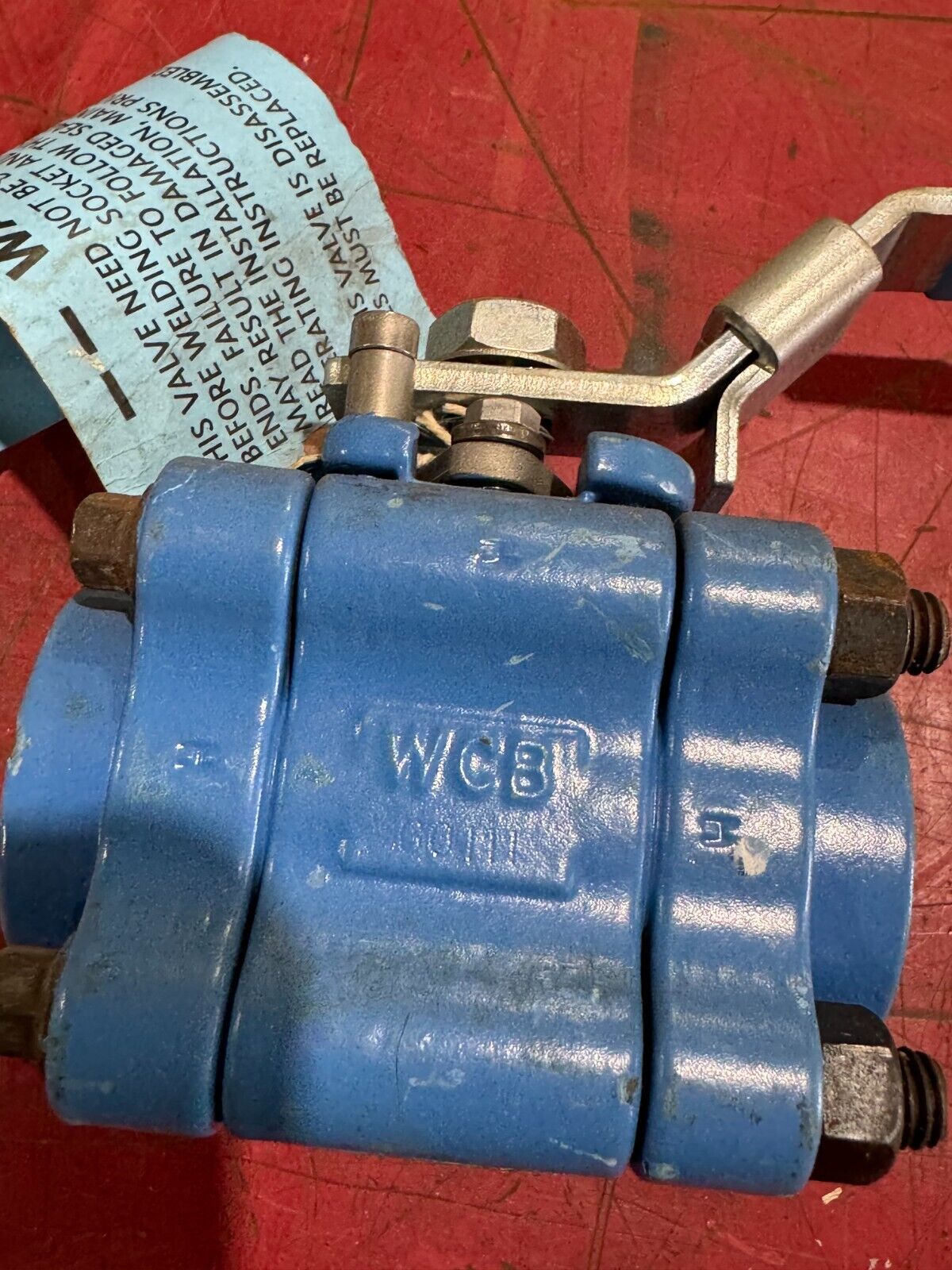 NEW JAMESBURY 1" 316SS BALL/STEM BALL VALVE 4CXB 22HB LGB171