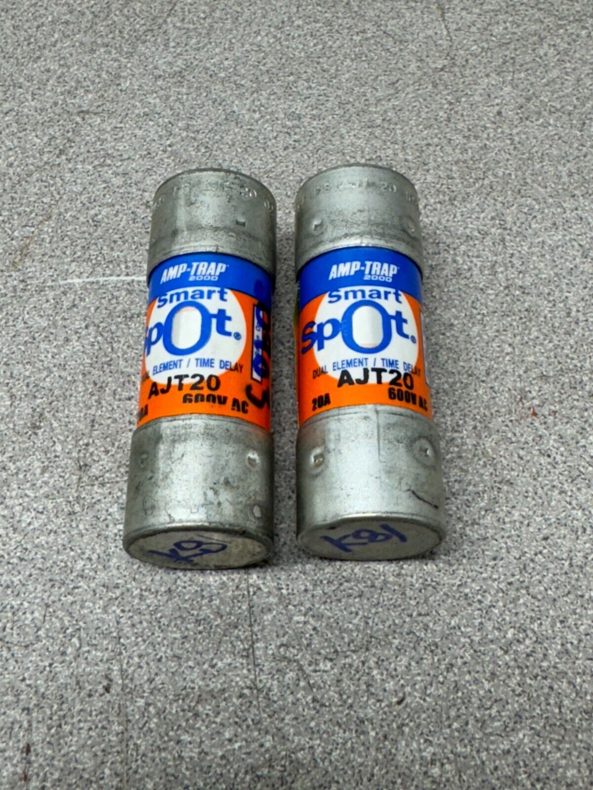 NEW NO BOX AMPTRAP SMART SPOT FUSE AJT20 LOT OF TWO