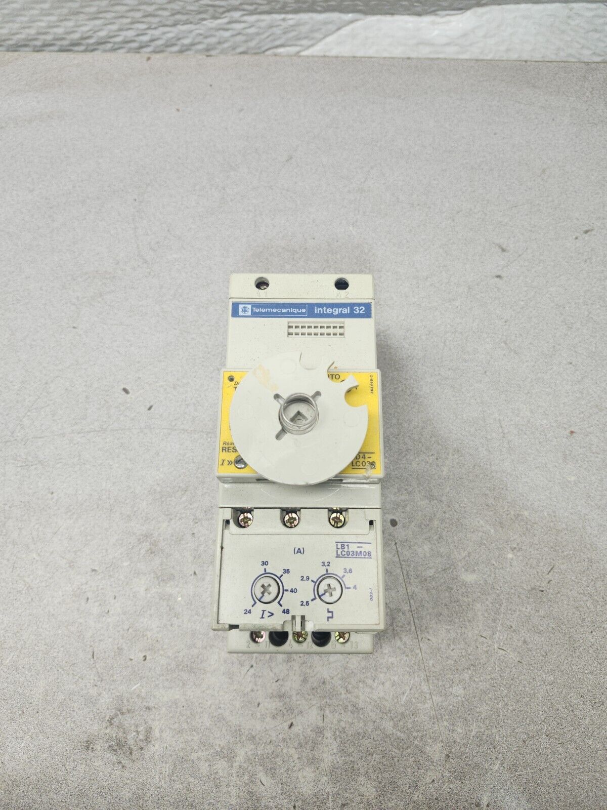 USED Telemecanique Integral 32 Amp Motor Starter LB1-LC03M