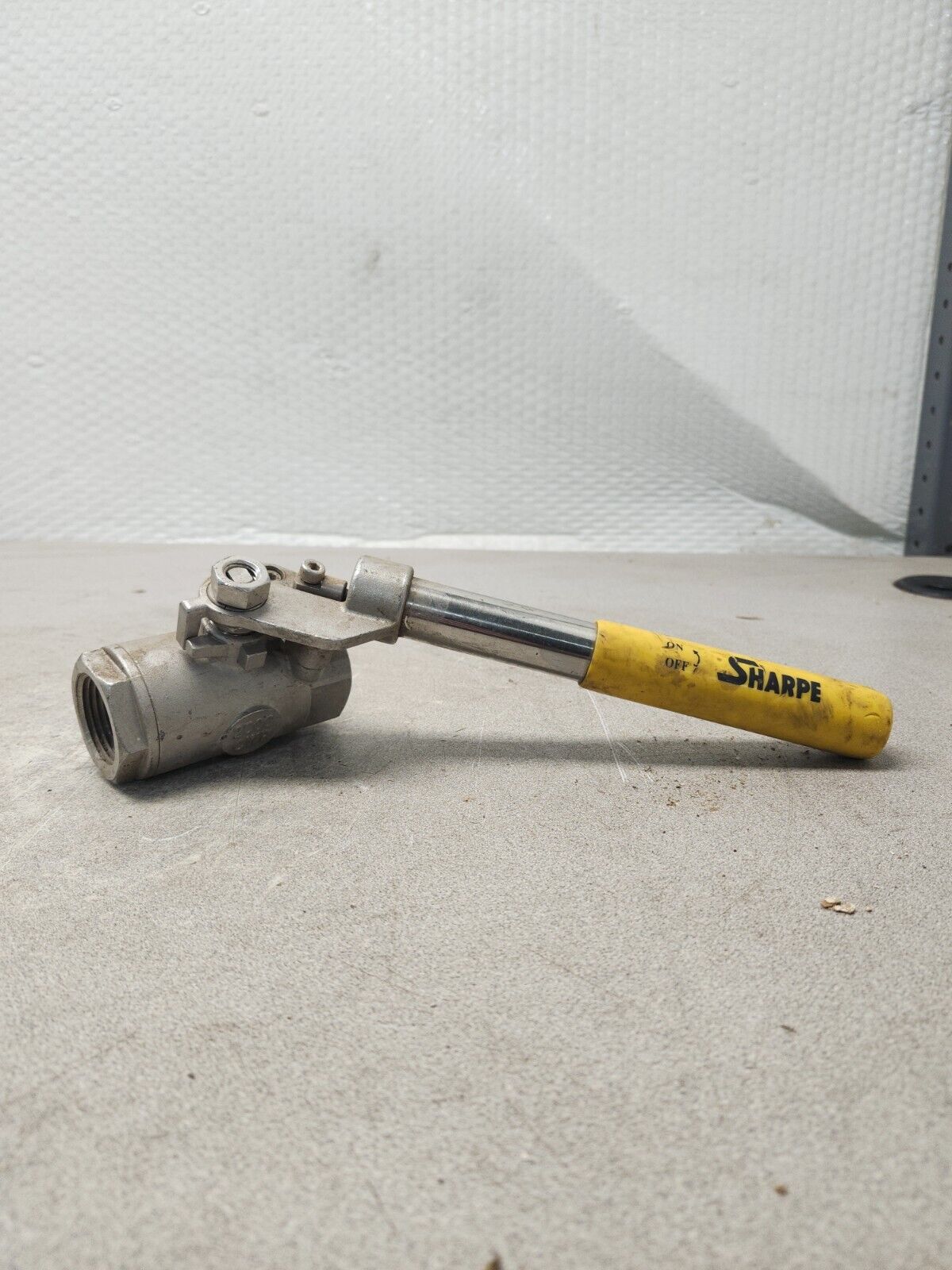 USED SHARPE SANITARY STAINLESS BALL VALVE 1''  54576