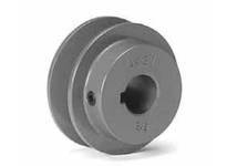 NEW MASTERDRIVE Light Duty V-Belt Sheave, 3L, 4L, A Belt Section, 1 Groove, 1.00 in Finished Bore, 9.5 in (A) Pitch Dia., 9.75 in OD AK99-1