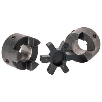 NEW MASTERDRIVE Jaw Coupling Hub, "L150 Series", 0.75 in Bore, Finished Bore with Keyway and Set Screws L150-3/4