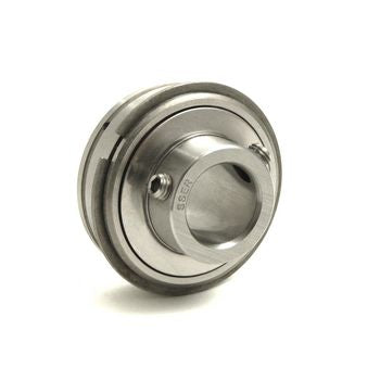 NEW TRITAN Insert Ball Bearing, Stainless Steel, Wide Inner Ring, Cylindrical OD, Set Screw Locking, 1.25 in Bore, 72 mm OD SSER20