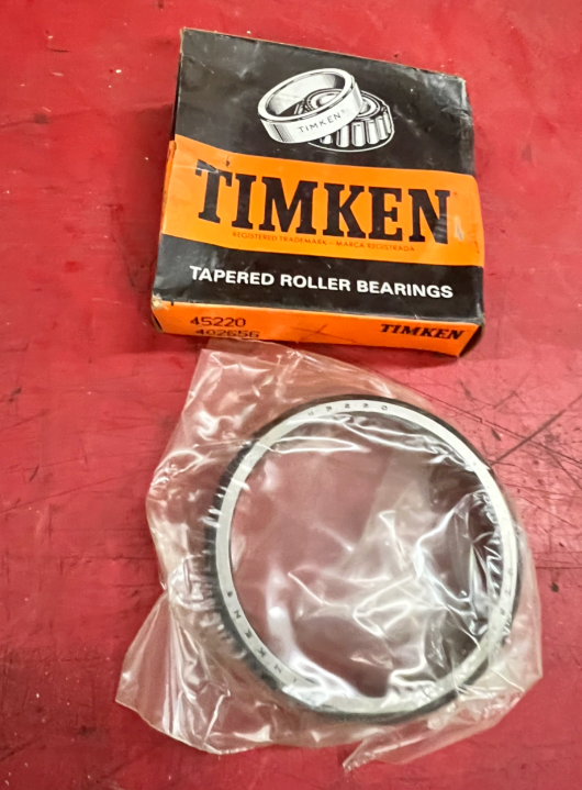 LOT OF 2 NEW IN BOX TIMKEN BEARING RACE 45220