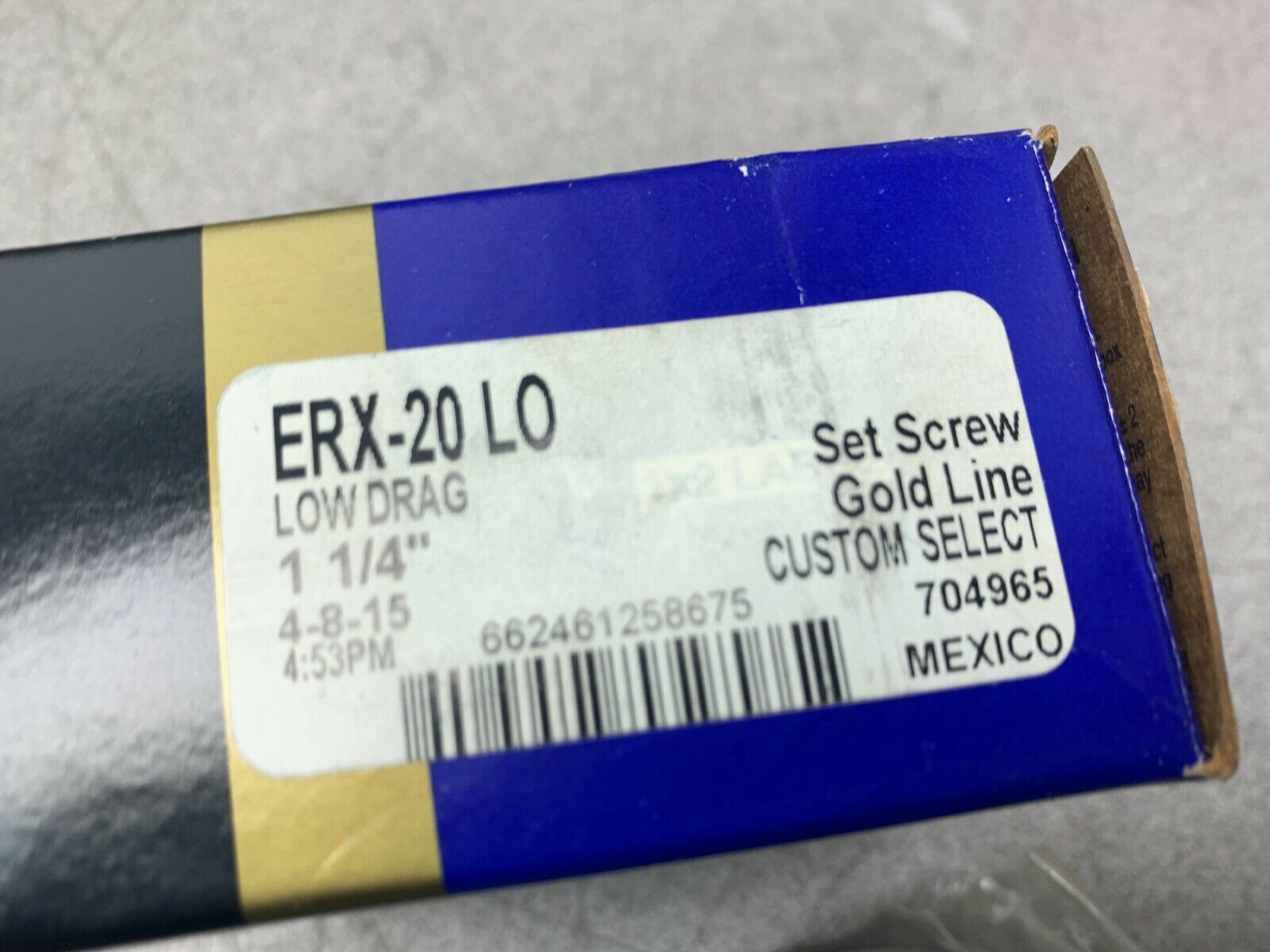 NEW IN BOX SEALMASTER 1 1/4 INSERT BEARING ERX-20-LO