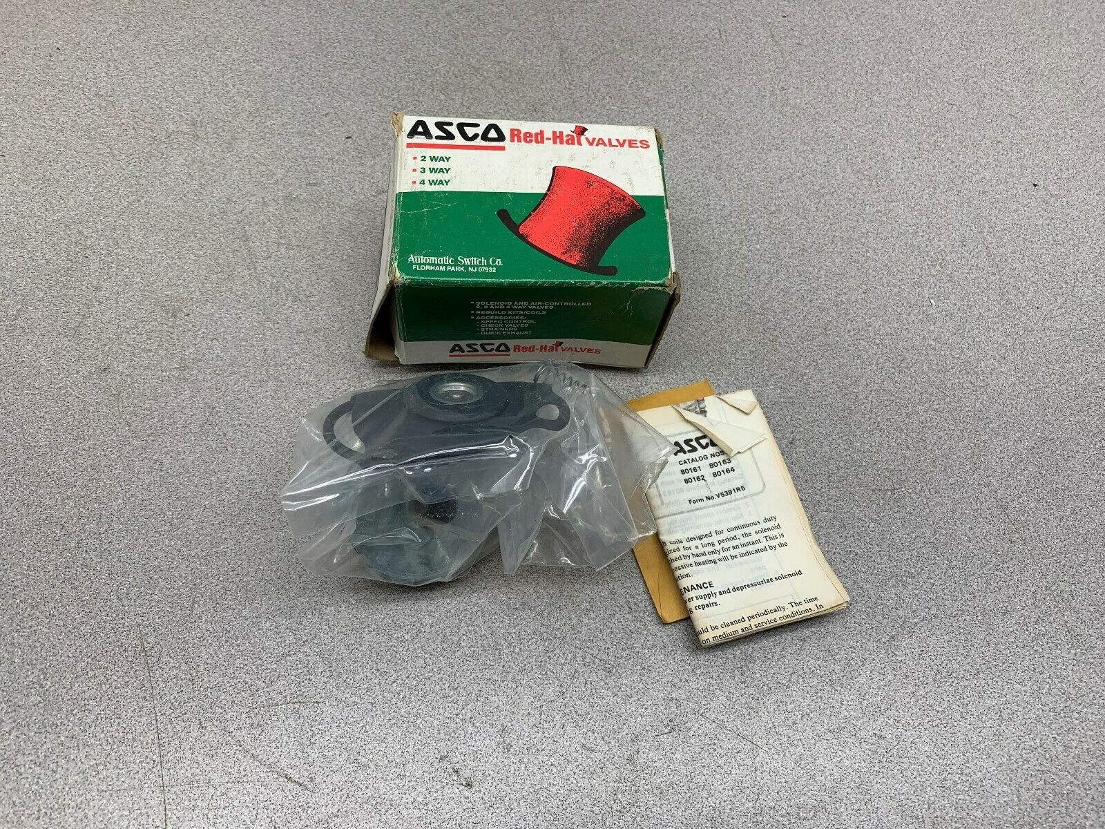 NEW IN BOX ASCO KIT 302-296-NV