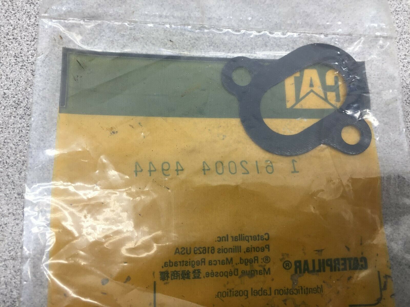 NEW IN BAG CATERPILLAR GASKET 612004