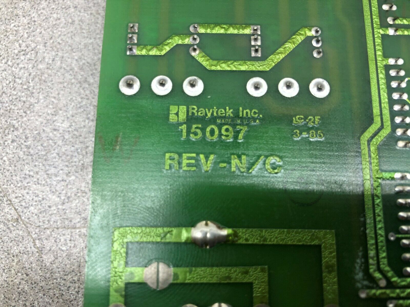 USED RAYTEK DISPLAY BOARD 10597