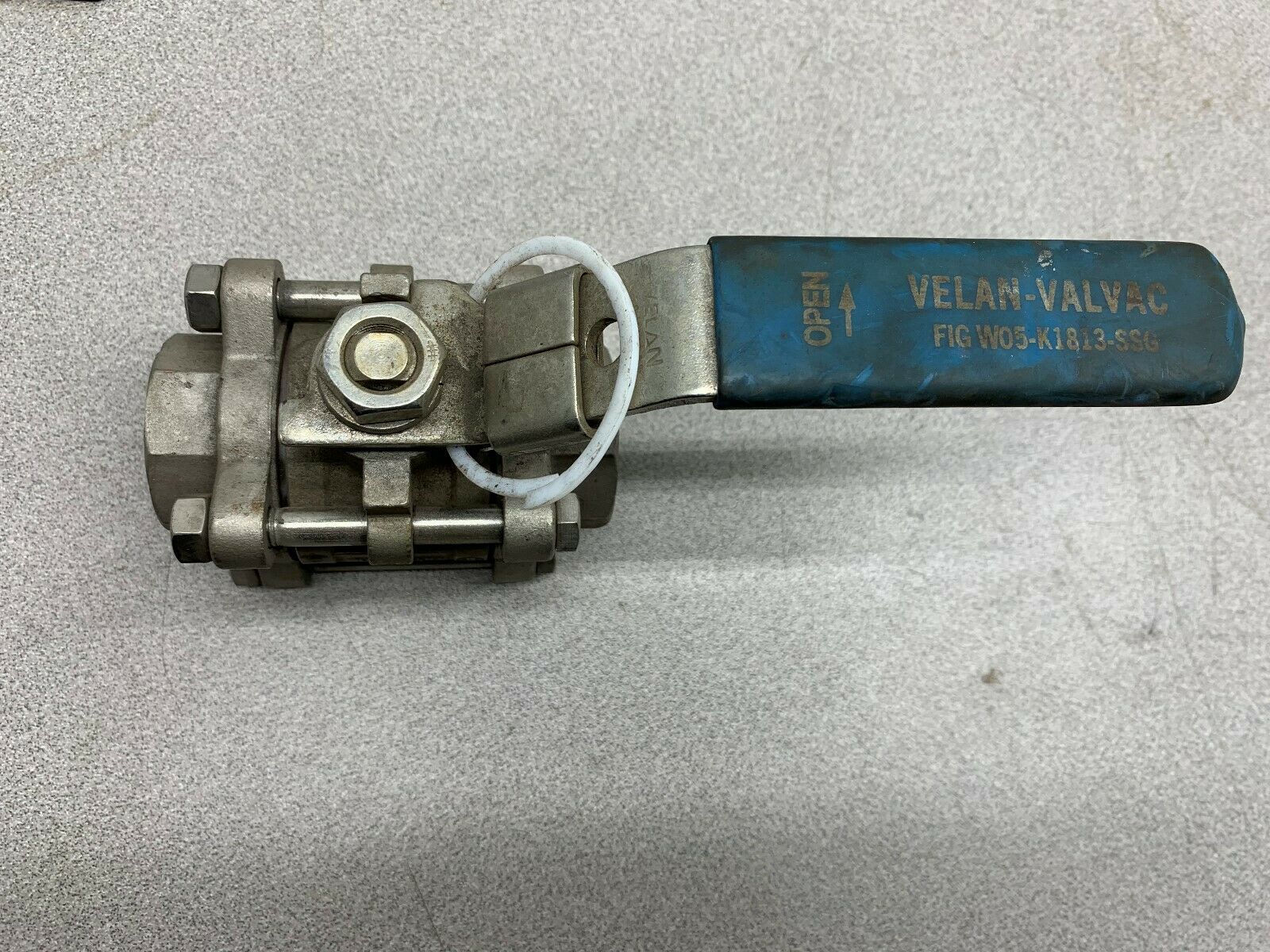 NEW NO BOX VELAN VALVE W05-K1813-SSG