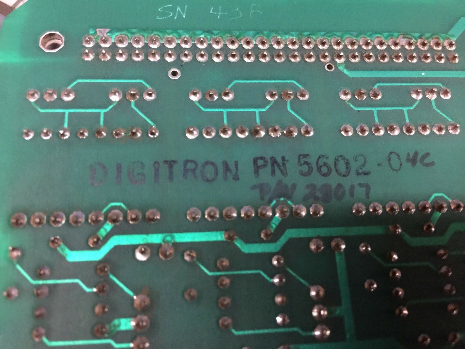 NEW NO BOX DIGITRON CIRCUIT BOARD 5602-04C