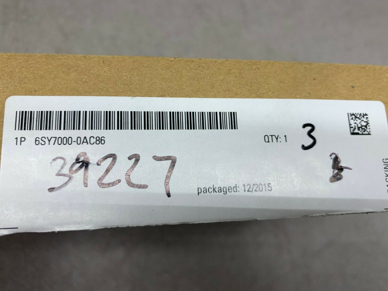 NEW IN BOX SIEMENS IGBT TSTR MODULE 6SY7000-0AC86