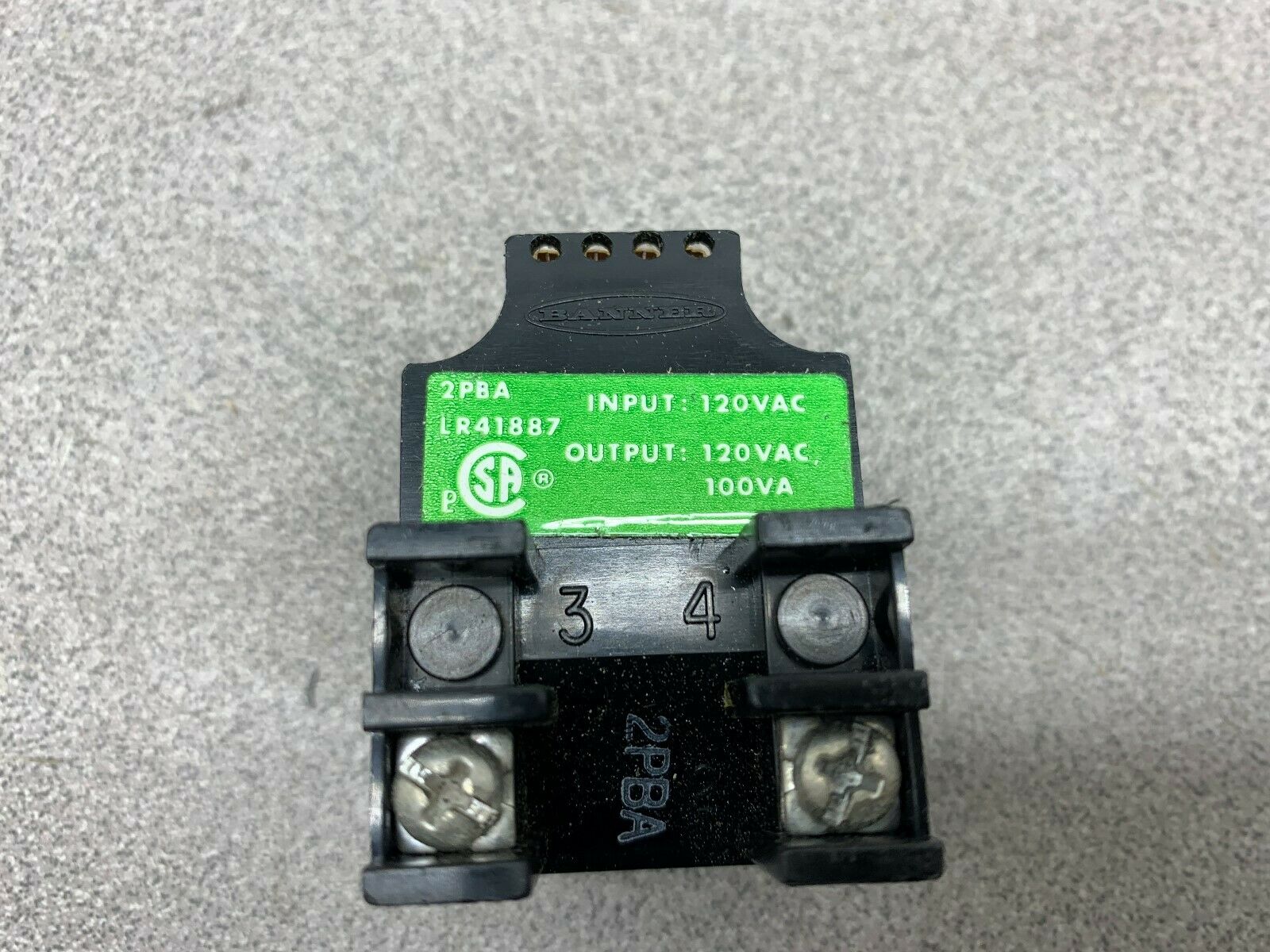 NEW NO BOX BANNER SENSOR 2PBA