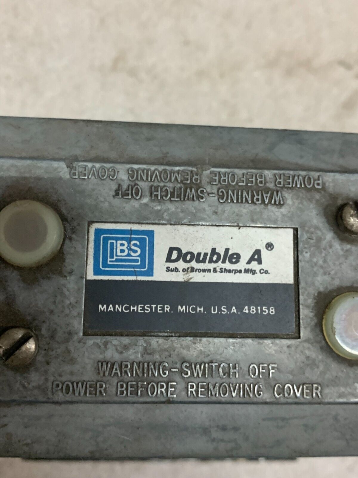 USED DOUBLE A HYDRAULIC VALVE QG-5-C-10A2-LK