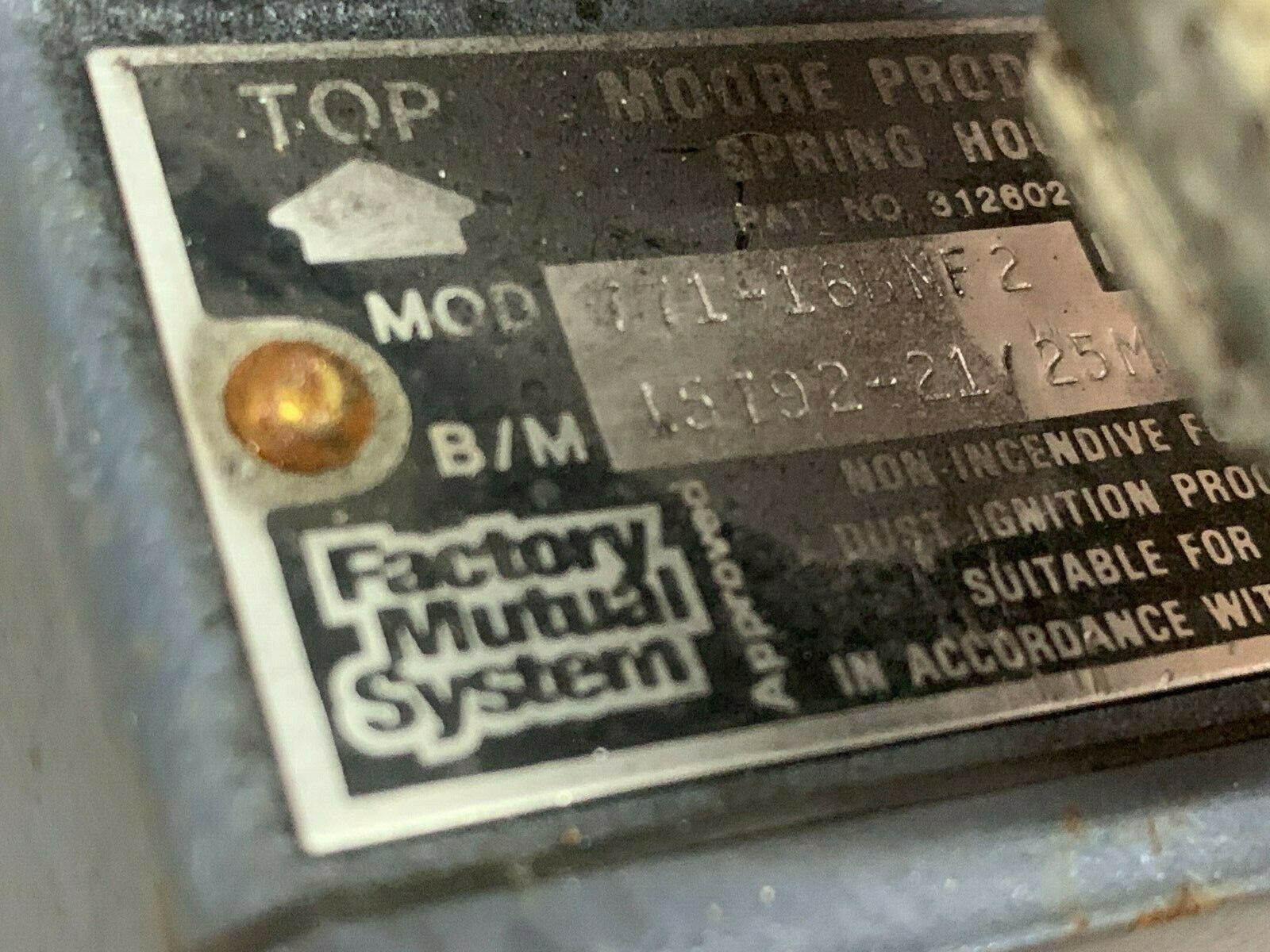 USED MOORE TRANSDUCER 771-16BNF2