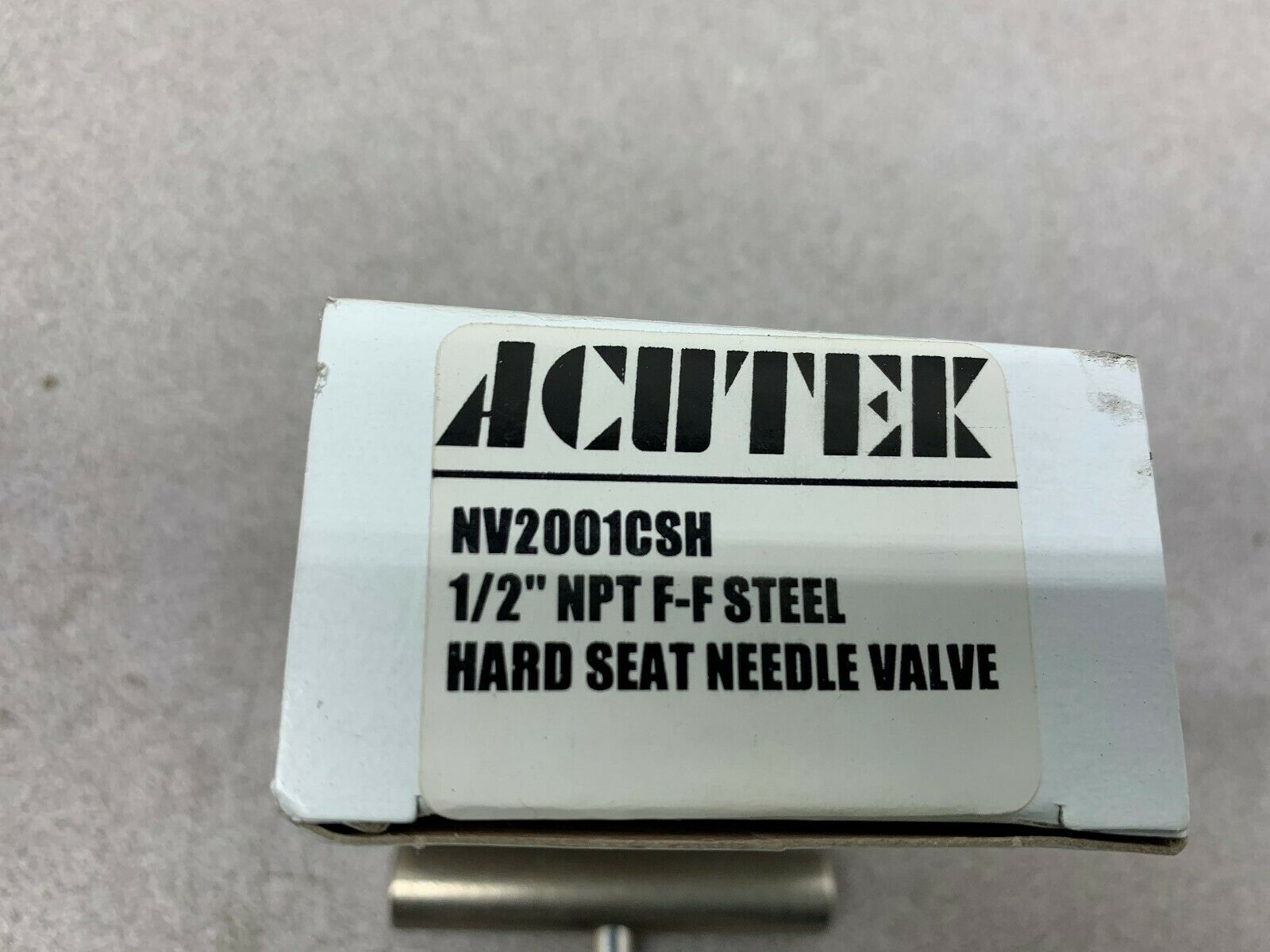 NEW IN BOX ACUTEK VALVE NV2001CSH