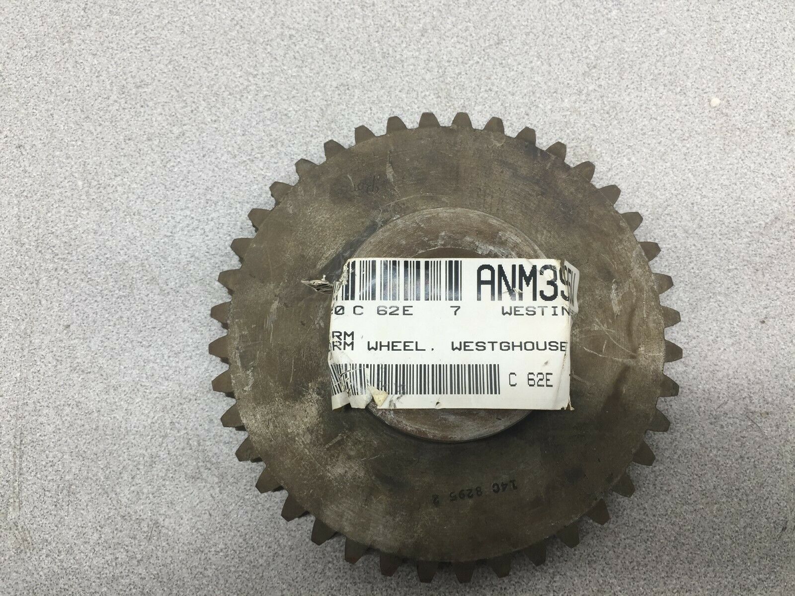 NEW NO BOX WESTINGHOUSE WORM GEAR WHEEL ANM395W / 14C 8295 2