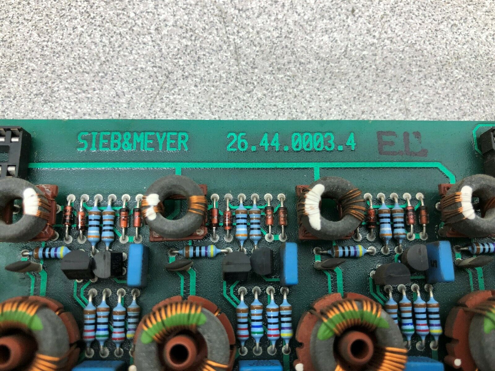 USED SIEB&MEYER SERVO AMPLIFIER BOARD  26.44.0003.4