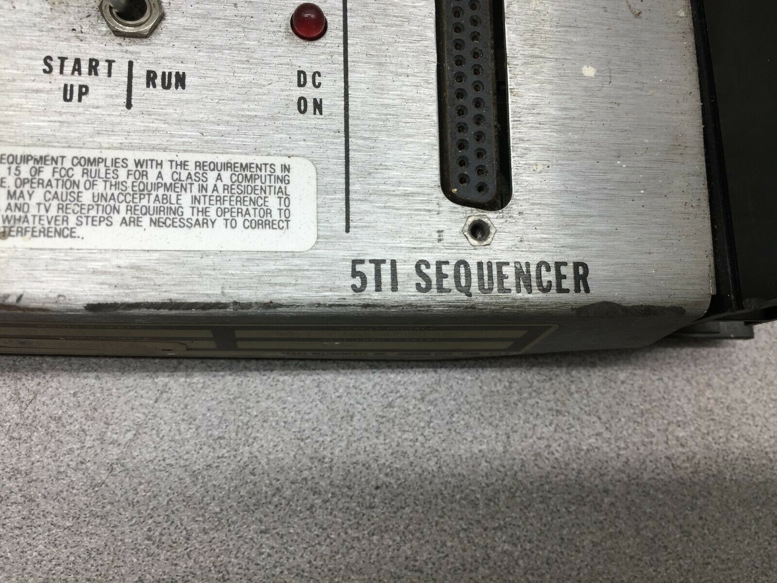 USED TEXAS INSTRUMENTS SEQUENCER 5TI-1032-2