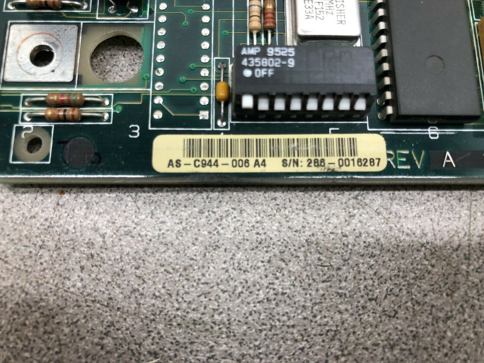 USED MODICON CIRCUIT BOARD AS-C944-006 A4