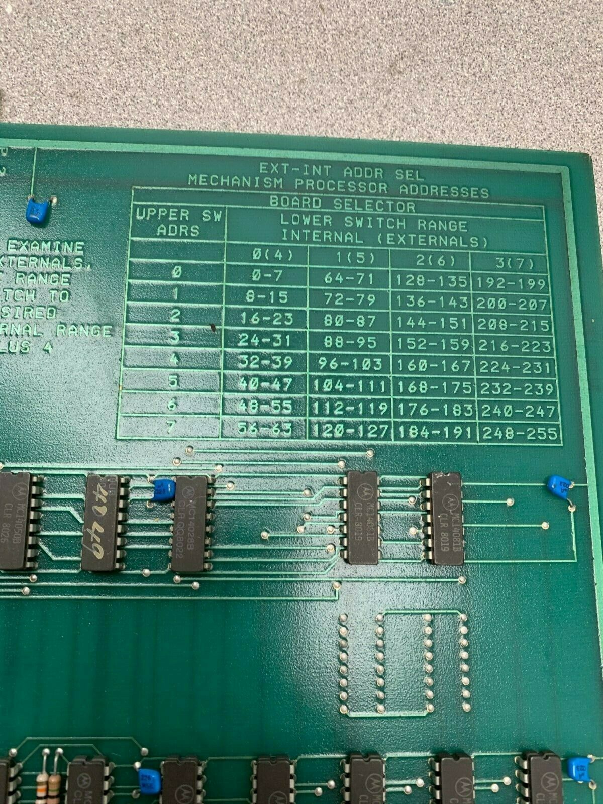 USED CINCINNATI MILICRON CIRCUIT BOARD 3 531 3454A