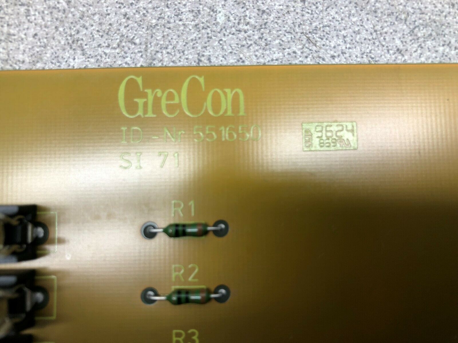 NEW IN BOX GRECON INPUT CARD  581650